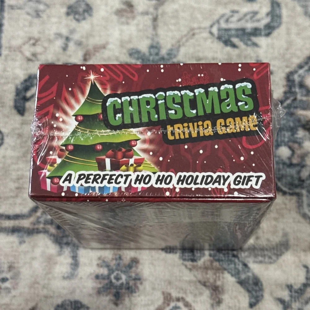 CHRISTMAS Trivia Game A Perfect Ho Ho Holiday Gift by Outset SEALED